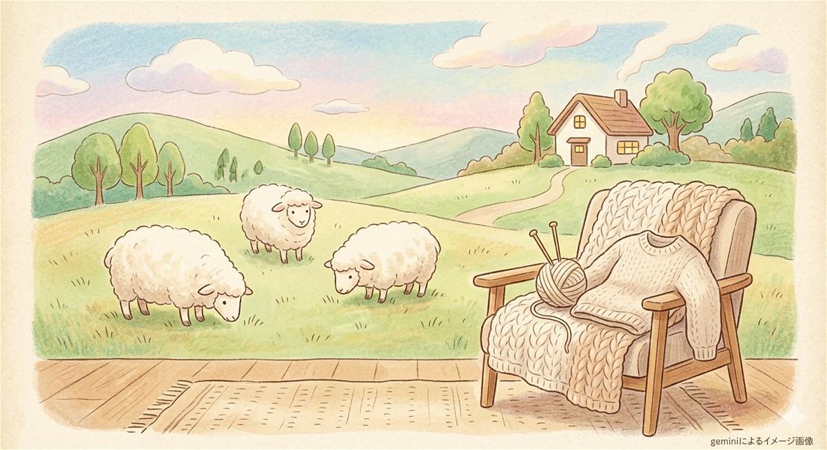 Featured image of post 「ウール」と何が違う?メリノウールが増えた背景を考える